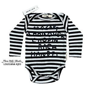 NEW Kid + Kind 6-12m Classical Music Composers Onesie Bodysuit